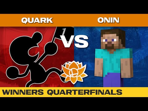 The Oasis #10: Quark (Greninja, Mr. Game & Watch) vs Onin (Steve) - Winners Quarterfinals