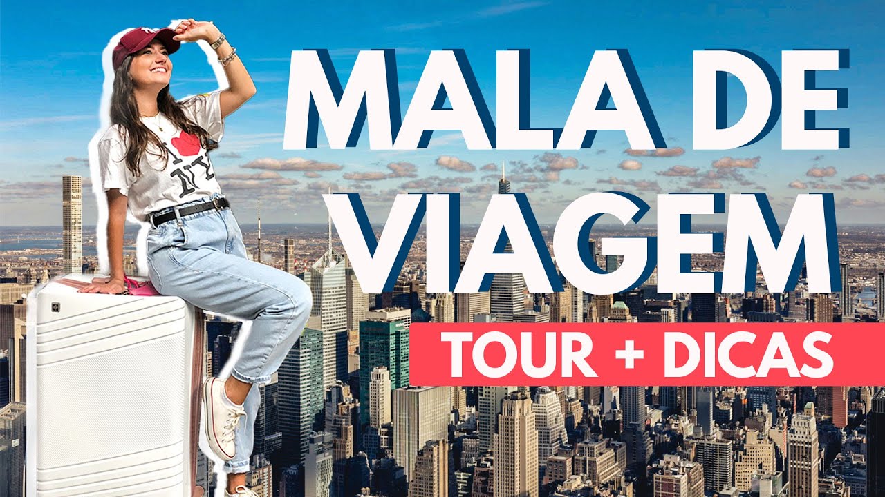 TOUR pela minha MALA de INVERNO para NOVA YORK + 5 DICAS para arrumar a MALA PERFEITA!
