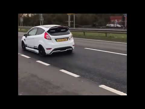 Fiesta ST180 Stage 2 pumaspeed/ STealthwerx leaving ford group UK meet 27/01/19