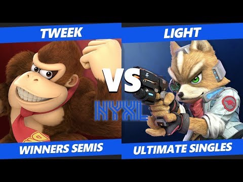 Smash Ultimate Tournament - Tweek (Chrom, DK) Vs. Light (Fox) NYXL SSBU Winners Semis