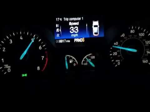2016 Ford Focus 1.0 Ecoboost Acceleration (0-60mph)
