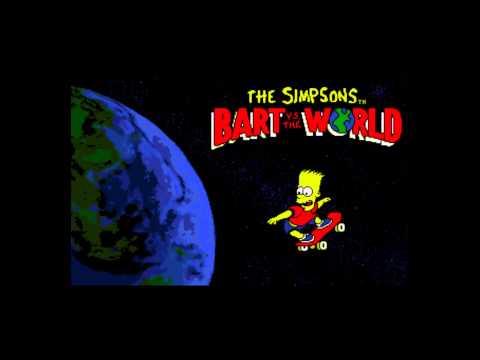 The Simpsons : Bart vs the World Amiga