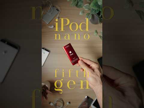 The camera that started it all📱📹 #techreview #vintagetech #techthrowback #ipodnano5g #retroapple