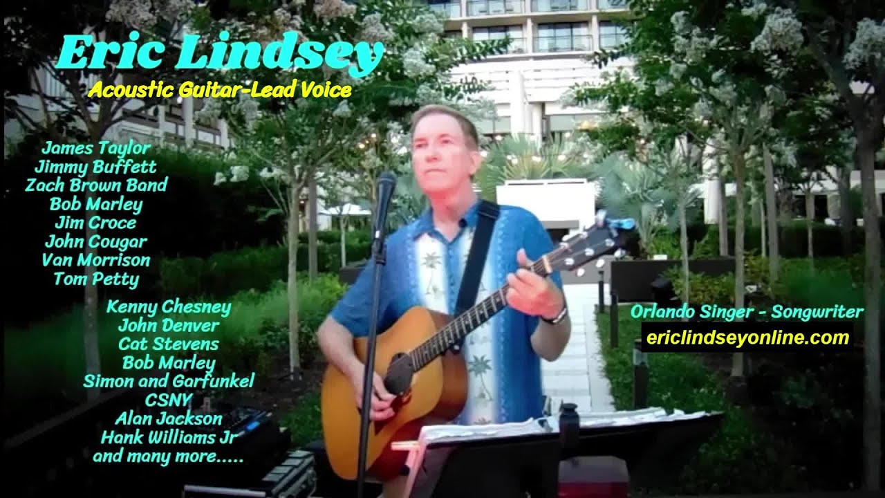 Promotional video thumbnail 1 for Disney Vocalist/Acoustic Guitarist