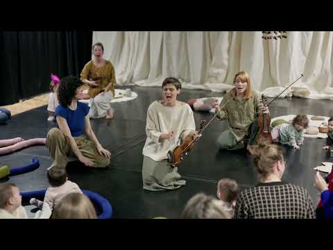 BaBuLaBum, improvizacijski, glazbeno-plesni koncerti za bebe u KC Ribnjak