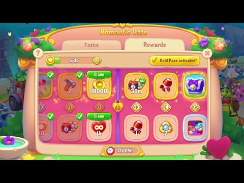 @Fishdom Win Strikes Atlantis Cup Stage 16 - 17. 💜 Romantic Date Event Level 32 🔐.