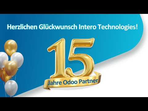 Intero Technologies feiert 15 Jahre Odoo Partnerschaft