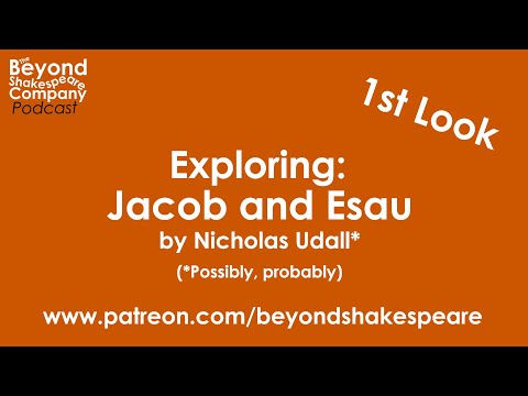 Jacob and Esau (Beyond Shakespeare, webcam, 2020)