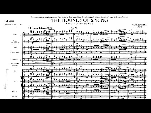 [USAF Band] The Hounds of Spring - Alfred Reed (A Concert Overture for Winds)
