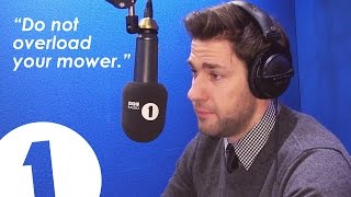 Greg James makes John Krasinski cry