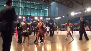 Mistrzostwa Polski Elbląg 2014 14-15 Latin 1/16 Cha Cha Cha 2