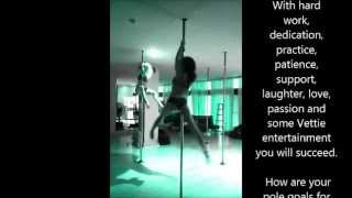 Mary, Yvette, and Pepper pole dancing at PDA-Reverse Rainbow, Marchenko and Spatchcock!