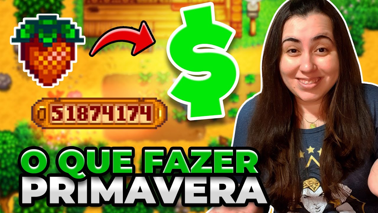 INICIANTE COMECE A PRIMAVERA RICO DICA PASSO A PASSO - STARDEW VALLEY