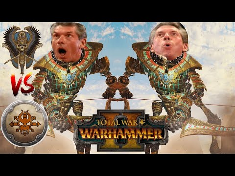 2 THICK BONE GIANTS ! Tomb Kings vs Norsca - Total War Warhammer 2