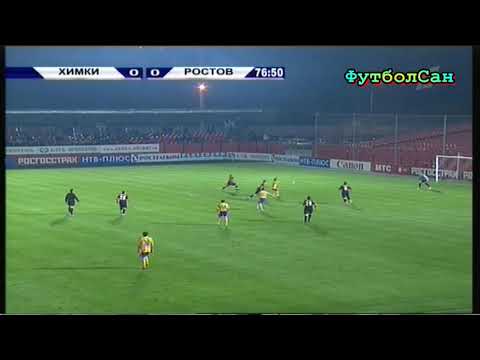 Химки – Ростов 1-0. Чемпионат России 2007