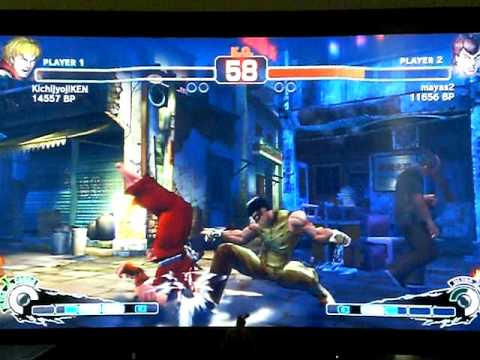 KichijyojiKEN [Ken] vs mayas2 [Fei] SSF4 Japanese Online Ranked Matches