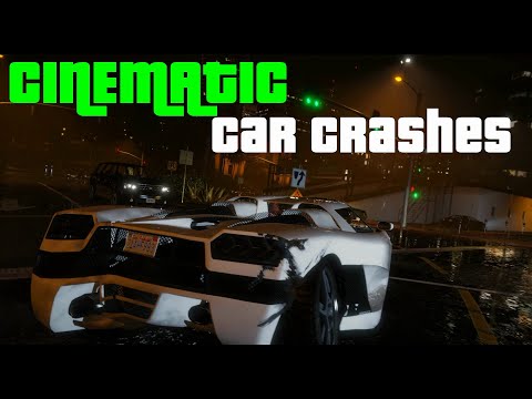 GTA 5 Cinematic Car Crashes p.2