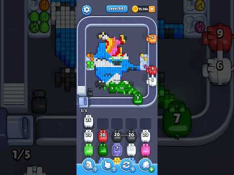 Pixel Flow Level 647 Walkthrough