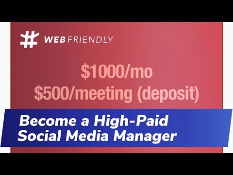 How to Become a High Paid Social Media Manager