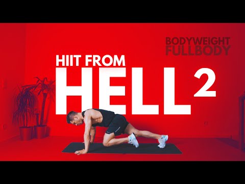 30 minute INTENSE Bodyweight HIIT Workout