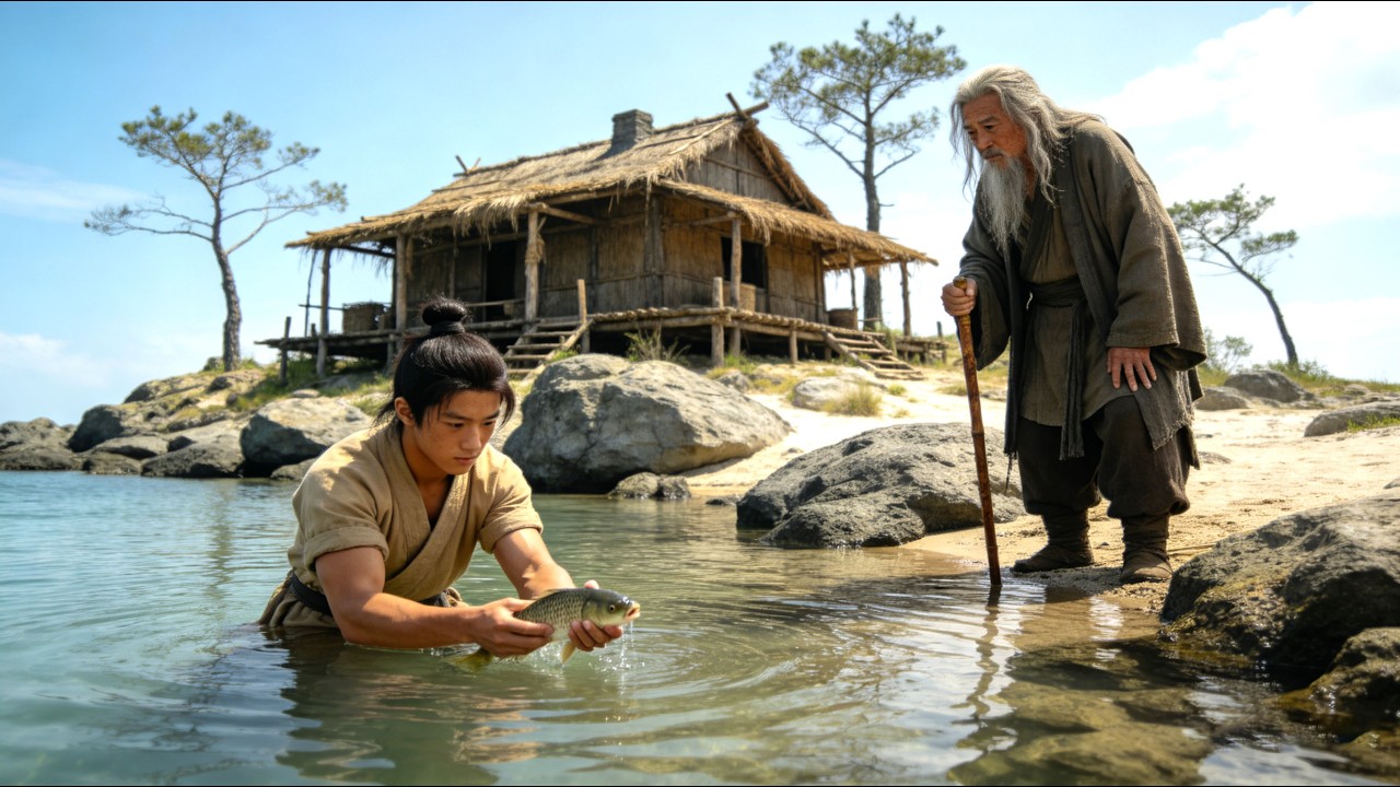 捕魚男孩竟是練武奇才，長大後成武林第一高手！💥 中國電視劇 | KungFu