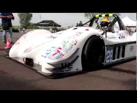 LOUD! Radical SR8 RX UK Racing powered RPE Revs and Loud engine power - Top Gear Event