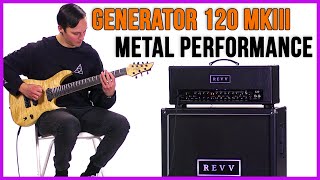 Video thumbnail for Revv Generator 120 MK3 Genre Performance | Metal | Sam Jacobs by Revv Amps