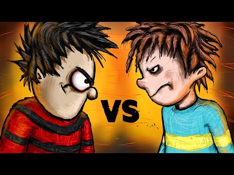 DENNIS THE MENACE VS HORRID HENRY- Who would win in a FIGHT?