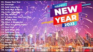 2 Hour Happy New Year Songs 2023 🎉 Happy New Year Music 2023 🎉 Best Happy New Year Songs 2023
