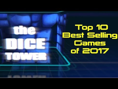 Top 10 Best Selling Games of 2017 - with Tom Vasel