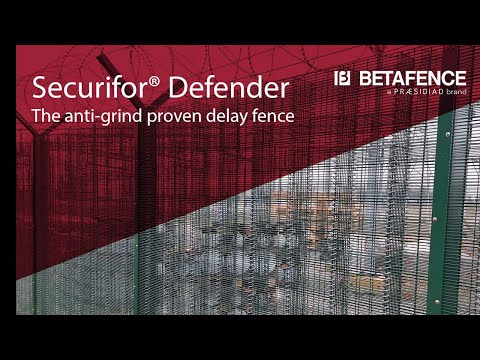 Securifor Defender - The anti-grind delay Fence by Betafence