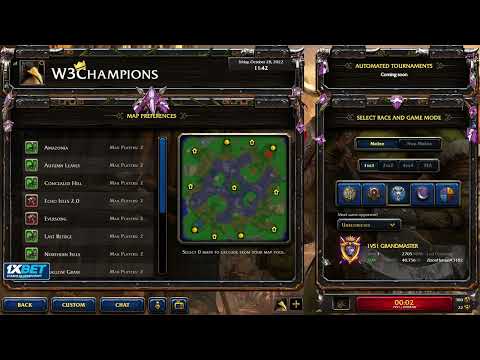 Happy's stream 28th October 2022 Battle.net - w3champions Часть 1