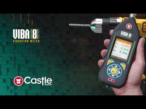 Vibration Meter - Viba8 Hand Arm And Whole Body Vibration Meter