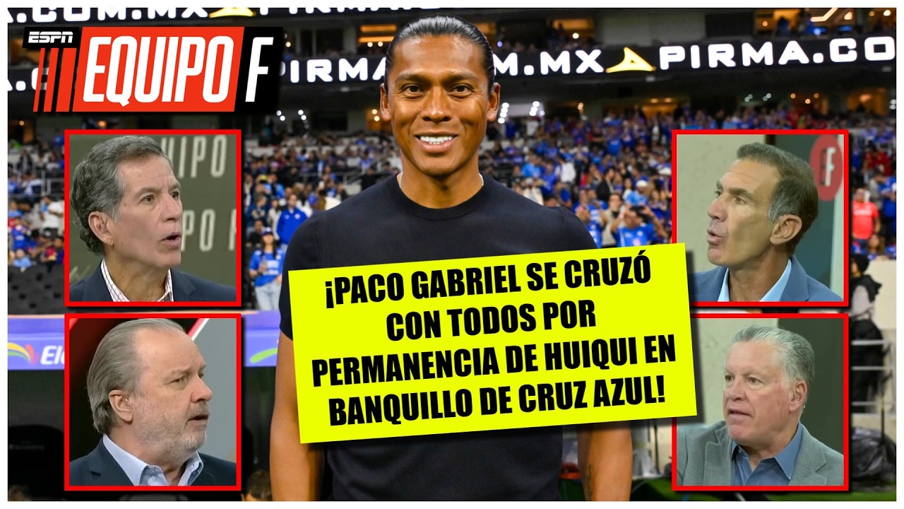 CRUZ AZUL no dio valor a VICENTE SÁNCHEZ y no lo hará con HUIQUI: Paco Gabriel, furioso | Equipo F