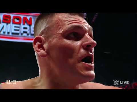 GUNTHER vs. Bronson Reed - Intercontinental Championship Match (2/2) - WWE RAW 10/16/2023