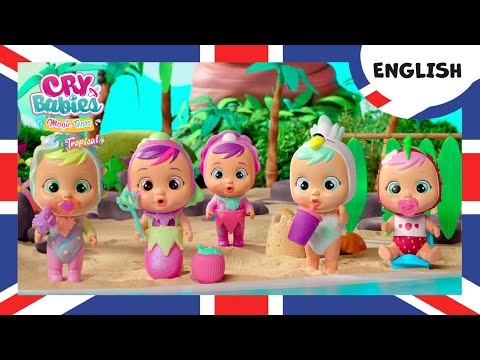 🌴 TROPICAL 🌴 CRY BABIES 💧 MAGIC TEARS ❤️ TOYS For KIDS🧸 Spot TV 🇬🇧 20"