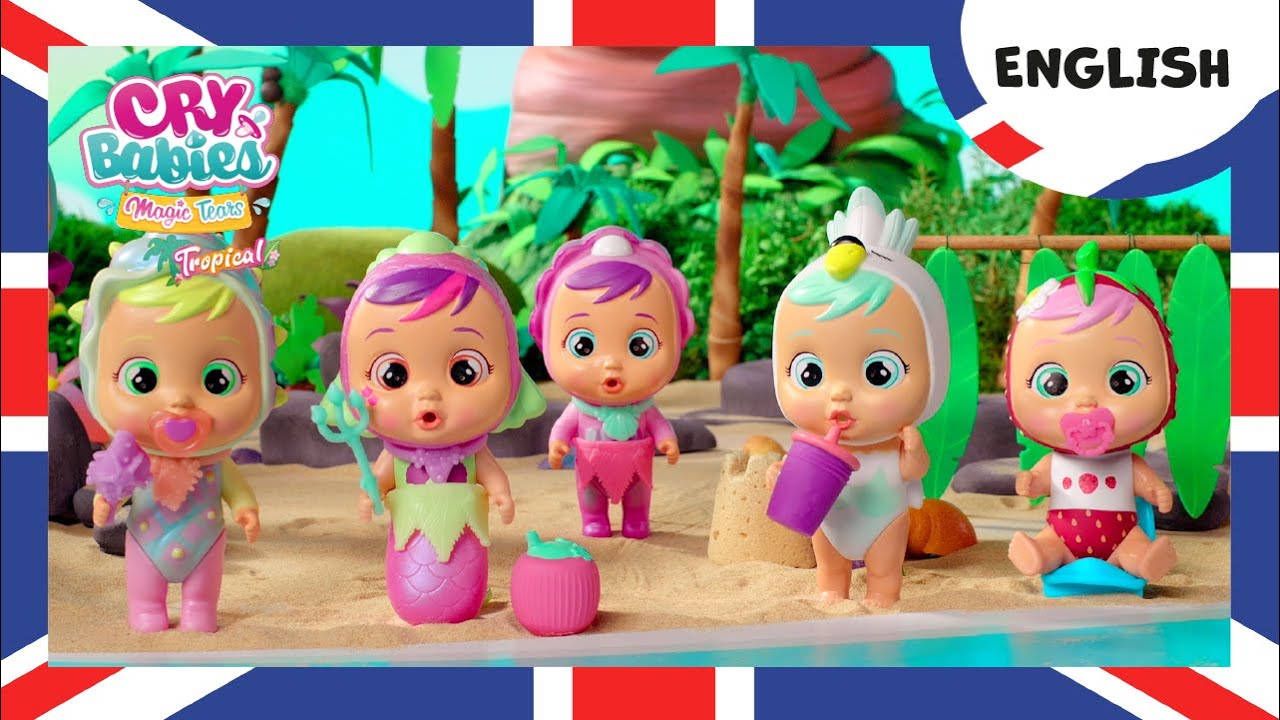 🌴 TROPICAL 🌴 CRY BABIES 💧 MAGIC TEARS ❤️ TOYS For KIDS🧸 Spot TV 🇬🇧 20