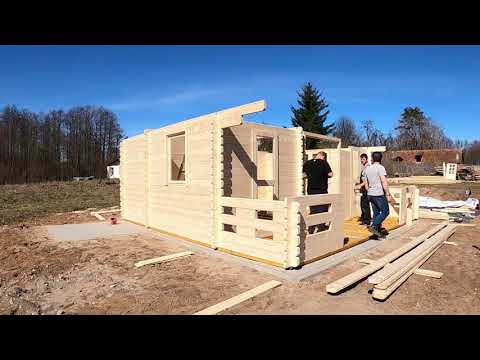 Budowa domek letniskowy Weekend 25+8m2