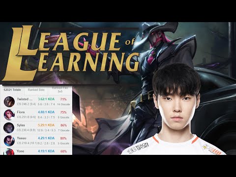 [ITA GUIDA] 71%WINRATE CHOVY DISTRUGGE IL GAME CON TF - League Of Learning PRO POV