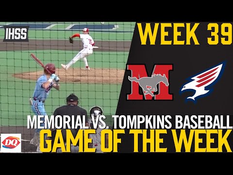 Houston Memorial Blanks Katy Tompkins 4-0, Wins Series Behind Sperandio's Complete-Game Gem