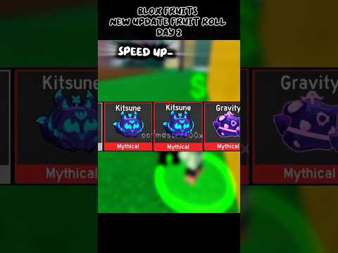 Blox Fruits NEW UPDATE 🍏 Fruit Roll | Day 2 Luck Test! 🔥