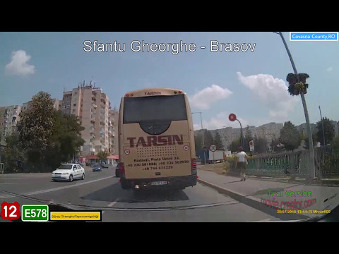 Romania : DN12/E578 Sfantu Gheorghe (CV) - Brasov (BV)