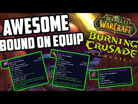 Awesome BoE items in Classic TBC