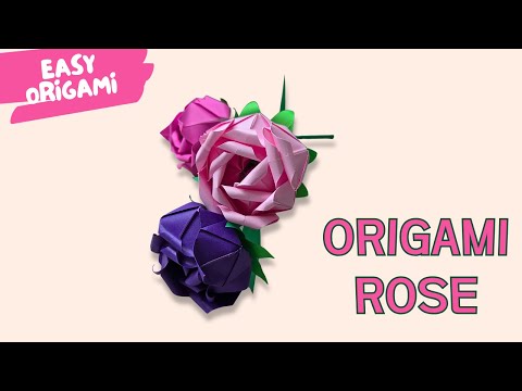 DIY Origami Poppy  Easy Paper Flower Craft for Beginners