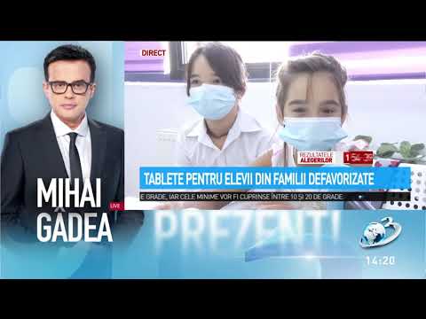 Tablete pentru elevii din familii defavorizate