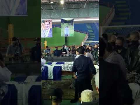 VELÓRIO MAGUITO VILELA  COMOÇÃO E TRISTEZA