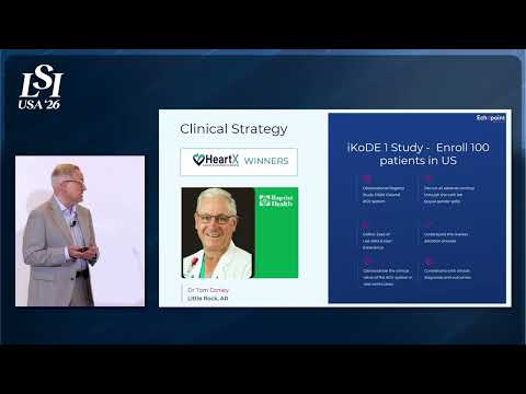 Antony Odell, Echopoint Medical Ltd - iKOr microcatheter for coronary physiology testing | LSI USA '26