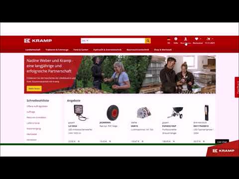 Reklamationen bei Kramp – einfach und schnell im “Mein Konto” Bereich