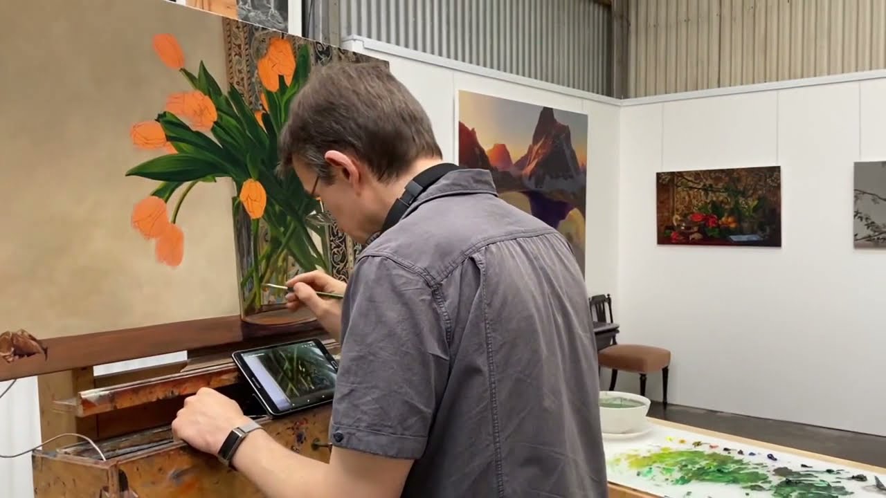 Jason Cordero in the studio