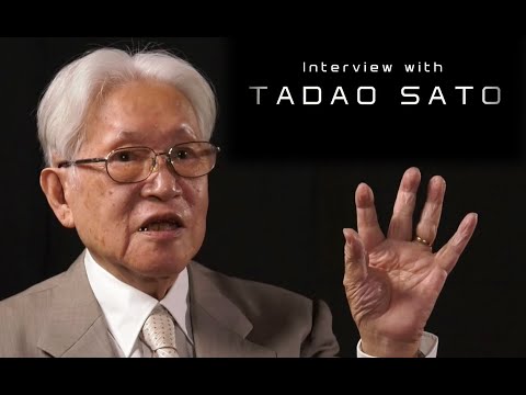 Interview with TADAO SATO｜English subtitle｜【佐藤忠男先生へのインタビュー】全長版